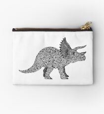 Triceratops Dinosaur Studio Pouch