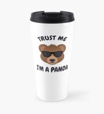 Bearfaced Liar - White Travel Mug