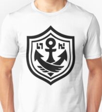 Camiseta unisex SquidForce White Anchor Tee
