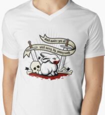 The Rabbit of Caerbannog Men's V-Neck T-Shirt