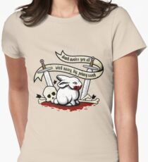 The Rabbit of Caerbannog Women's Fitted T-Shirt