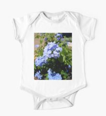 Blue plumbago flowers One Piece - Short Sleeve