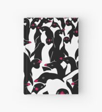 meanwhile penguins II Hardcover Journal