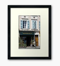 characteristic facades France Framed Print