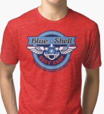 Blue Shell Auto Body Tri-blend T-Shirt