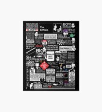 Wise Words From The Office - The Office Quotes Art Board Print