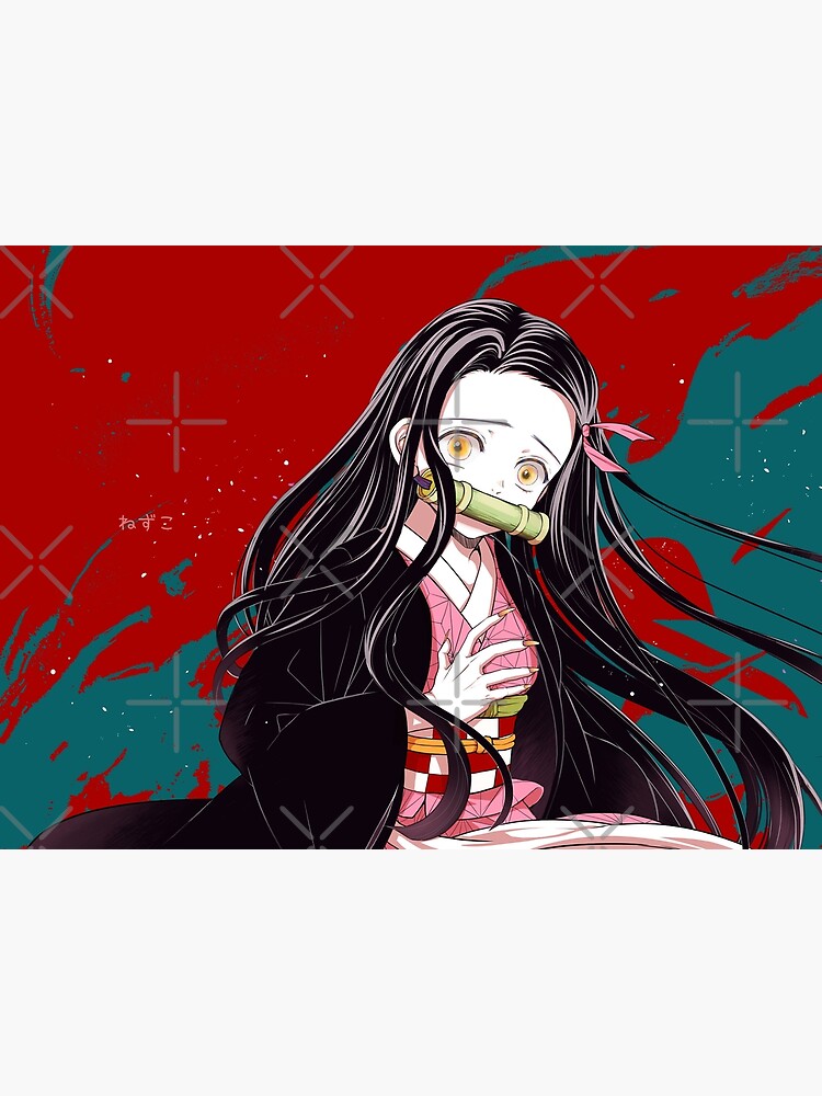Nezuko Demon Slayer Kimetsu No Yaiba Poster By Ozairkid Redbubble