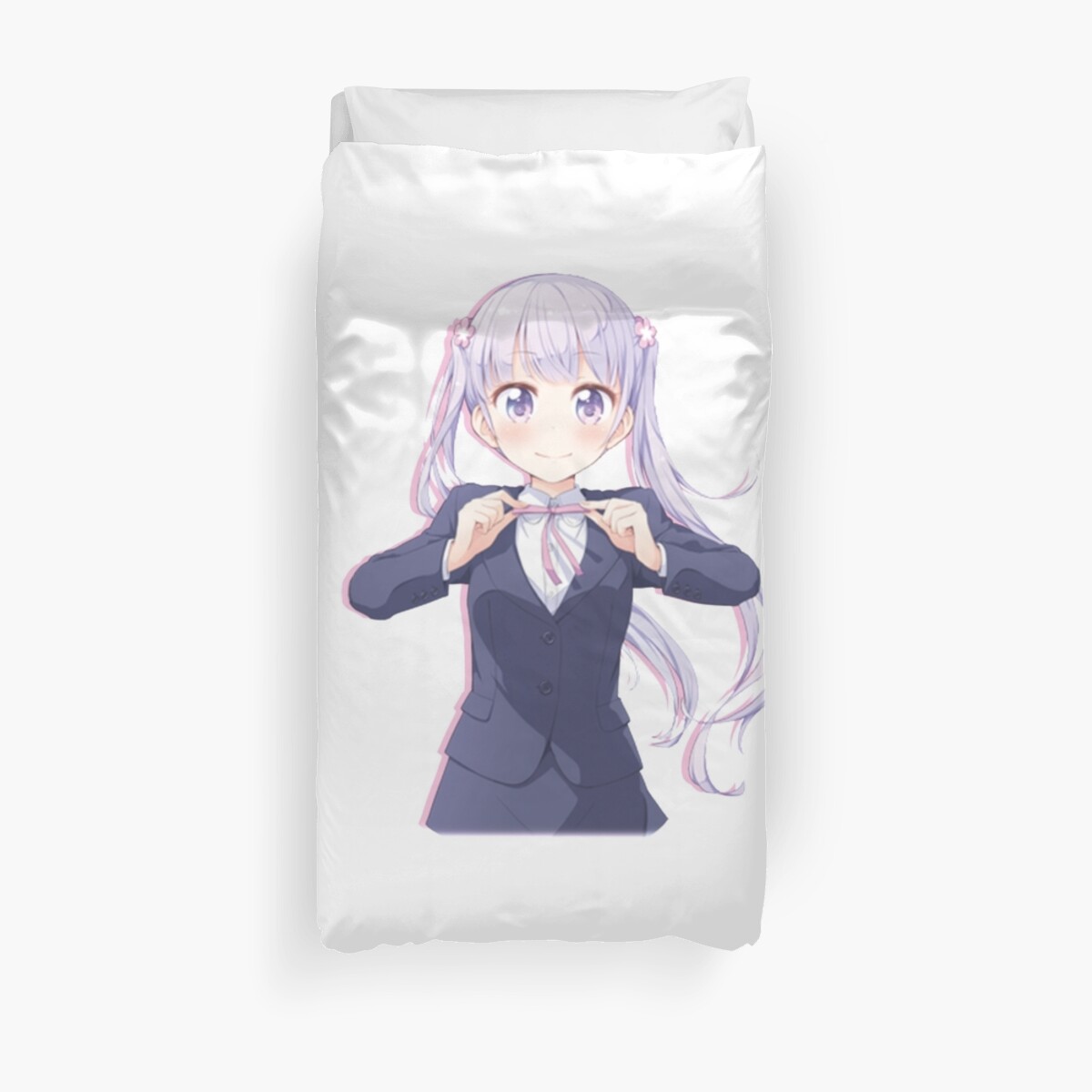 Aoba Suzukaze Cute Design Duvet Cover By Sad Square Redbubble