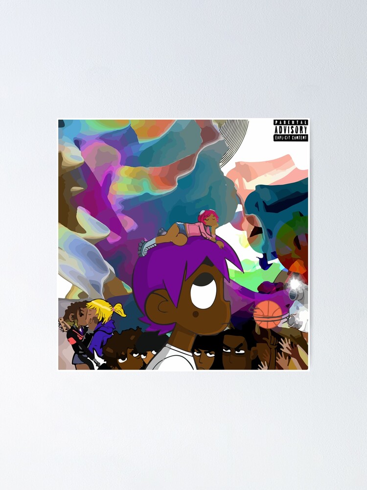 Alternate view of Luv is Rage 2 Album Cover Poster