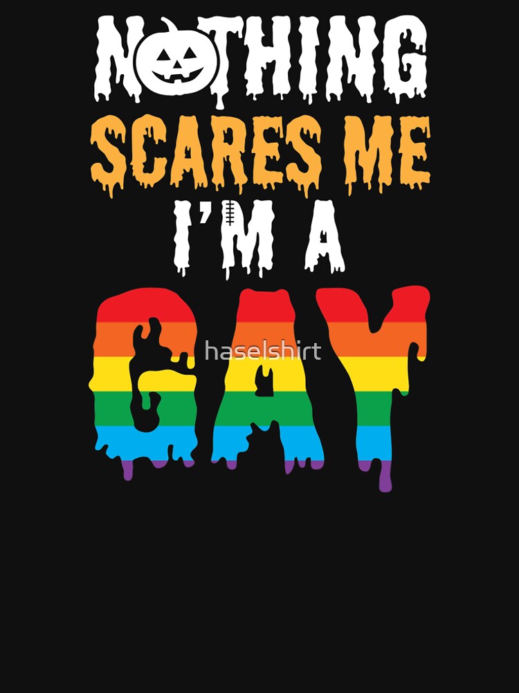 Halloween Lgbt Rainbow Jack O Lantern Gay Pride Lgbtq T Shirt By Haselshirt Redbubble 9747