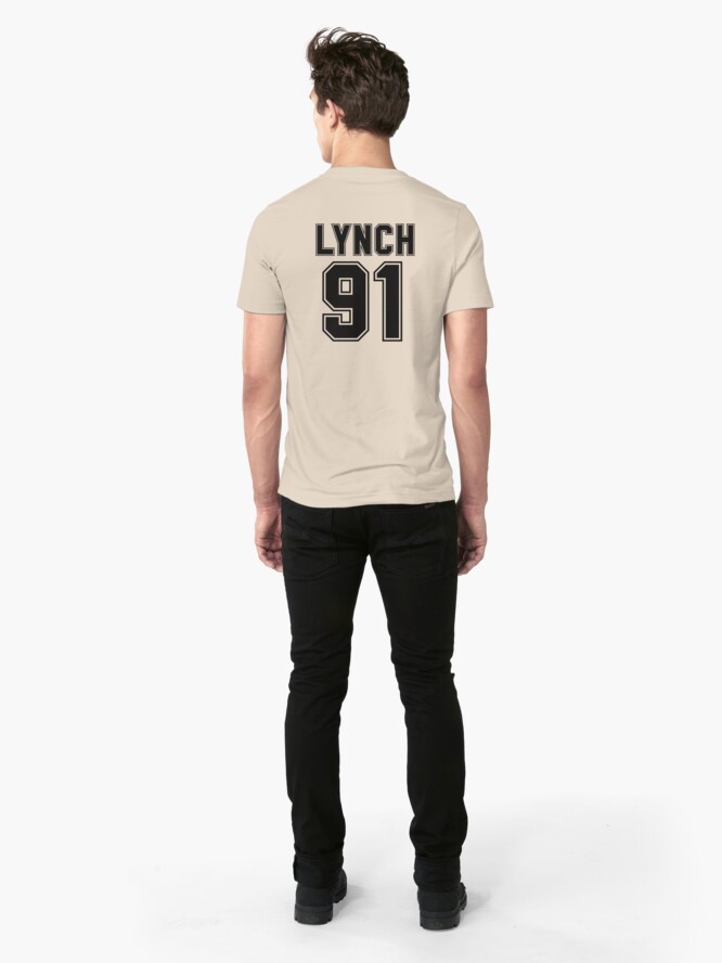 Alternative Ansicht von Riker Lynch (Schwarz) Slim Fit T-Shirt