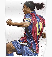 Ronaldinho Posters | Redbubble