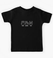 Paper Scissors ROCK Kids Tee