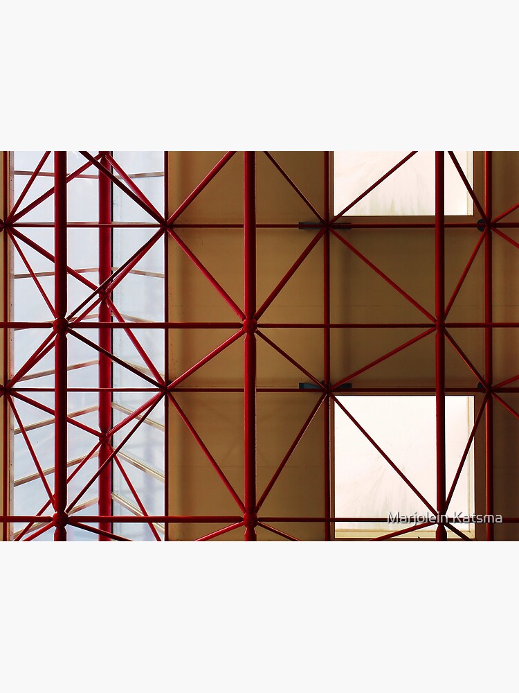 Red lines (2) by marjoleink
