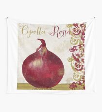 Cucina Italiana Cipolla Onion Wall Tapestry