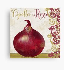 Cucina Italiana Cipolla Onion Metal Print
