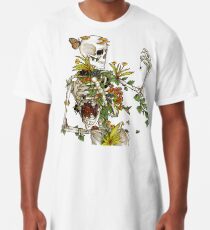 Knochen und Botanik Longshirt