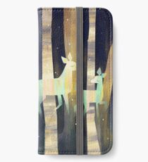 Ghost Deer iPhone Flip-Case/Hülle/Klebefolie