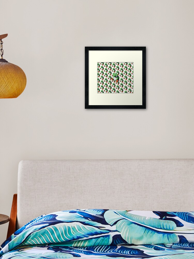 Beeg Yoshi Framed Art Print By Chickentenders Redbubble