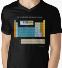 The Periodic Table Of Irrational Nonsense (Dark) Men's V-Neck T-Shirt