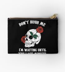 DON'T RUSH ME I'M WAITING UNTIL THE LAST MINUTE Zipper Pouch