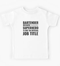 Bartender Kinder T-Shirt