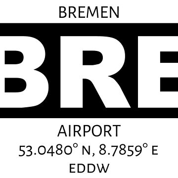 Artwork thumbnail, Bremen Airport BRE by AvGeekCentral
