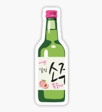 Peach Soju Sticker