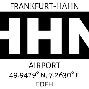 Artwork thumbnail, Frankfurt-Hahn Airport HHN by AvGeekCentral