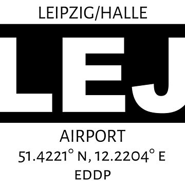 Artwork thumbnail, Leipzig/Halle Airport LEJ by AvGeekCentral