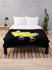 Mocking Spongebob Throw Blanket