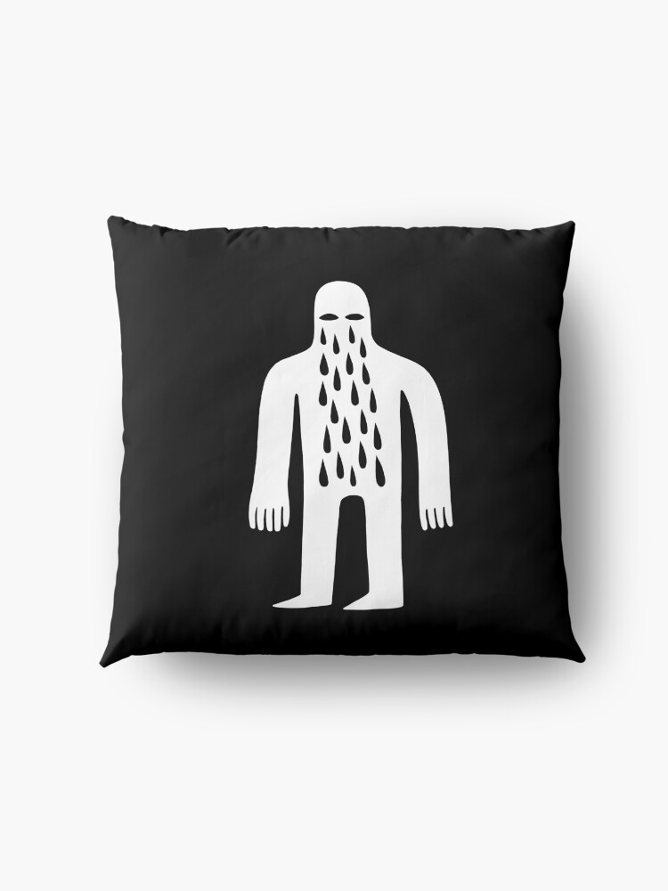 Alternate view of Crying Man Floor Pillow