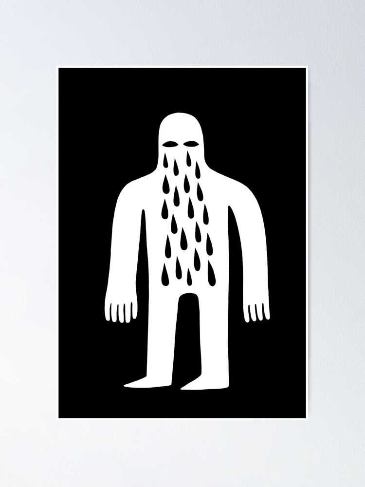Alternate view of Crying Man Poster