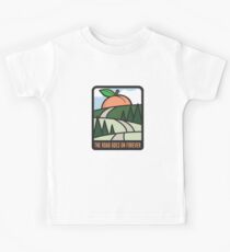 Die Straße geht für immer weiter Kinder T-Shirt
