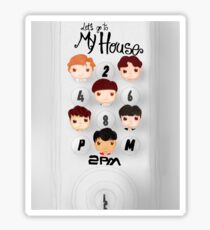 2PM ~ My House Sticker