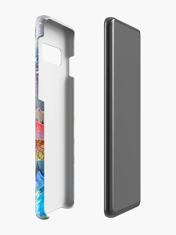 Alternate view of Camping under the moon Case & Skin for Samsung Galaxy