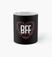 BFF Best Friends Forever Besties Goals Gift Idea Tasse (Standard)