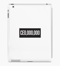 CEO Hustle Design iPad Case/Skin