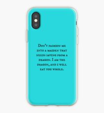 Drache des Feminismus 2 iPhone-Hülle & Cover