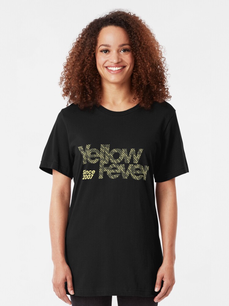 Alternate view of Squad Goals '15 (Yellow) Slim Fit T-Shirt