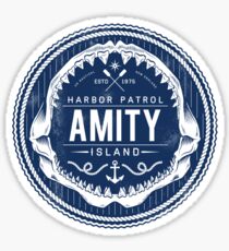 Amity Island Harbor Patrol Sticker