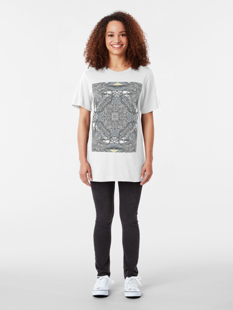 Alternate view of OLD JUNIPER MANDALA 2 Slim Fit T-Shirt
