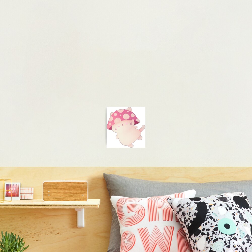 Fungus Cat Photographic Print
