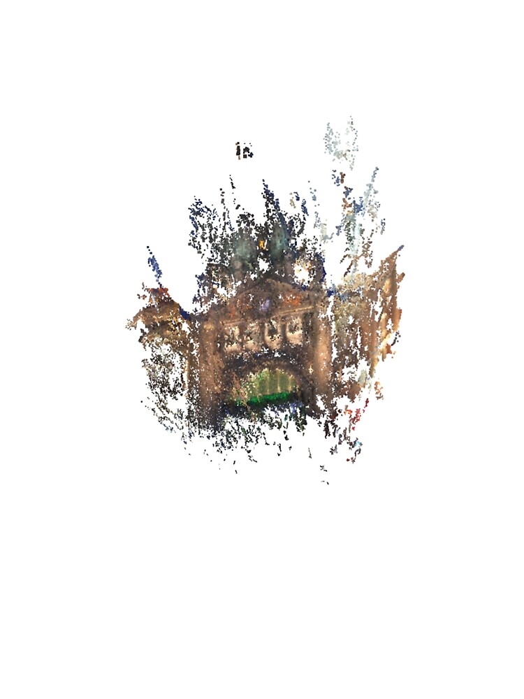 Flinders Street Station splat night by notamitchell