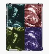 Harley Motorcycle four color iPad Case/Skin