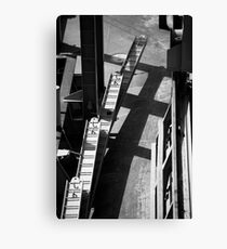 Detail of a bulk carrier Canvas Print