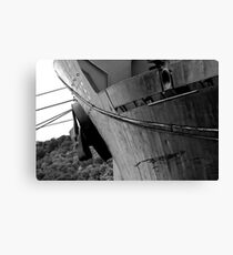 Detail of a bulk carrier Canvas Print