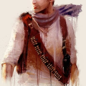 Uncharted 3 Nathan Drake Art Board Print by cirifionas