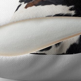Alternate view of Cowhide Leather Throw Pillow