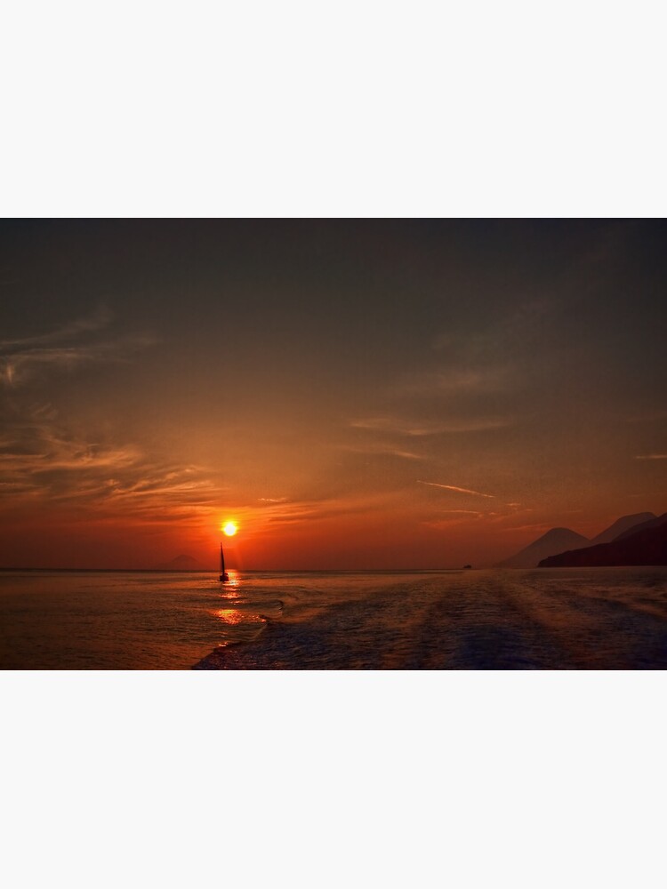 Sailing at sunset by rapis60